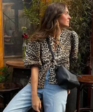 Camisa Leopard - Transborde Confiança e Elegância