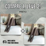 COMPRE 1 LEVE 2 - Meia Calça Térmica Translúcida, Forrada - 80g, 220g e 300g