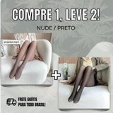 COMPRE 1 LEVE 2 - Meia Calça Térmica Translúcida, Forrada - 80g, 220g e 300g